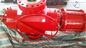 Красный предохранительный клапан поверхности Велльхеад, запорная заслонка ФК гидравлическая с ручной операцией