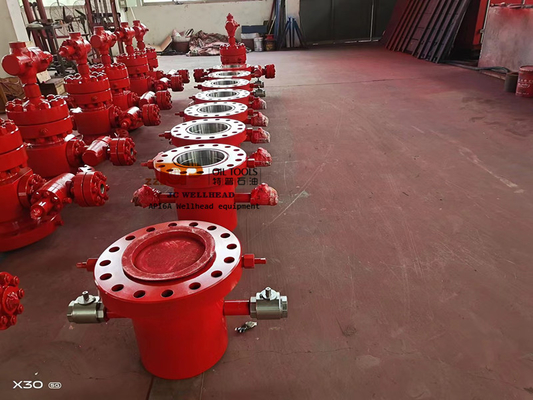3000 Psi снабжения жилищем 11" x головы Wellhead вковки покрывая 9 5/8" SOW x 7" PU PSL2 PR2 AA