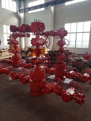 рождественская елка газовой скважины 4 1/16» 5M с запорной заслонкой