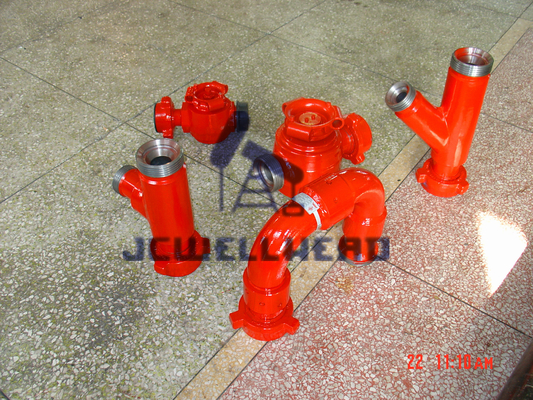 Шарнирное соединение давления Chiksan Wellhead API высокое с соединением молотка